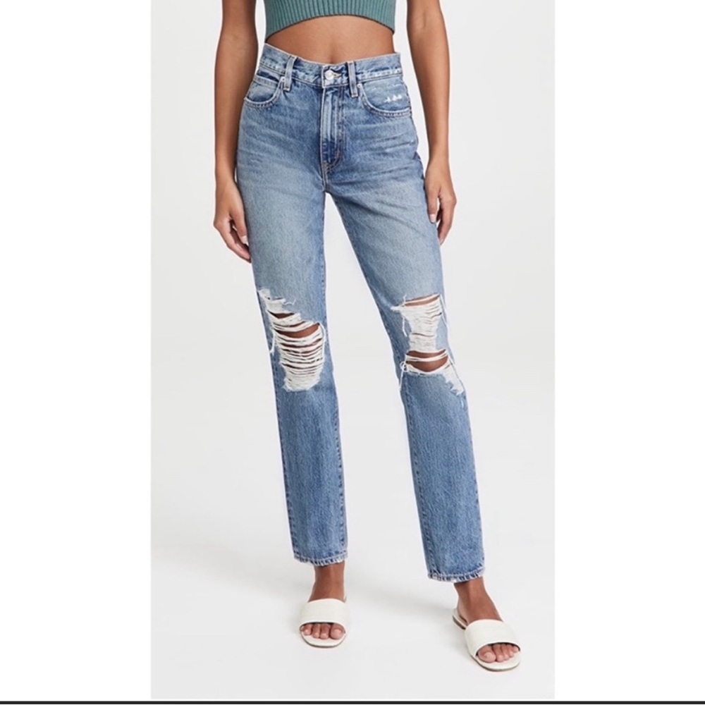 NEVER BEEN WORK SLVRLAKW JEANS!!